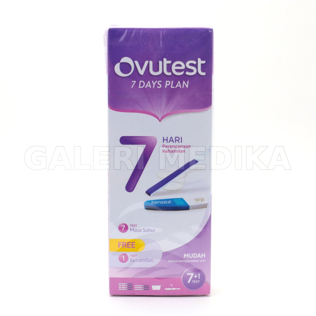 Ovutest Seven Days Plan Free 1 pcs Sensitif Compact - Uji Masa Subur