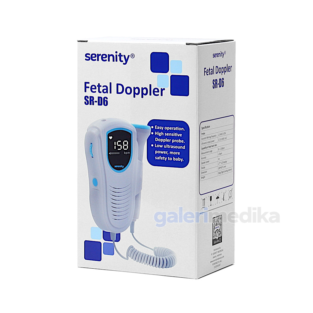 Portable Fetal Doppler Serenity SR-D6