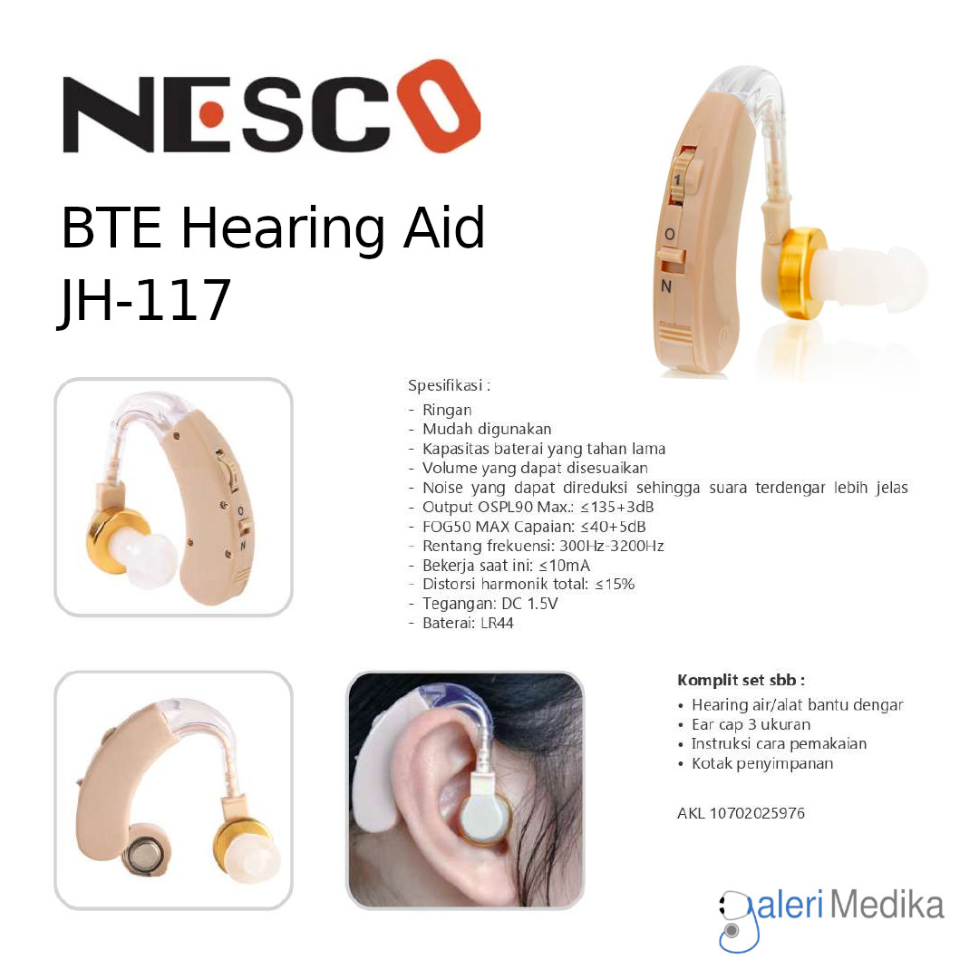 Alat Bantu Dengar Nesco JH-117