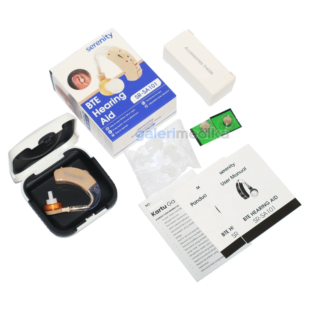 Alat Bantu Dengar Serenity SR-SA101 BTE Hearing Aid
