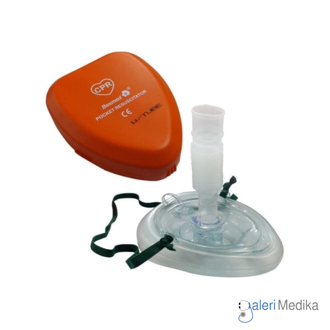 Masker CPR Pocket + Tube Resusitator