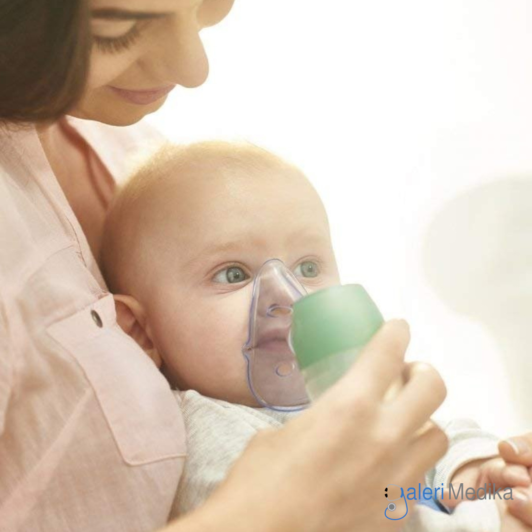 Omron DuoBaby NE-C301 Compressor Nebulizer dengan Nasal Aspirator