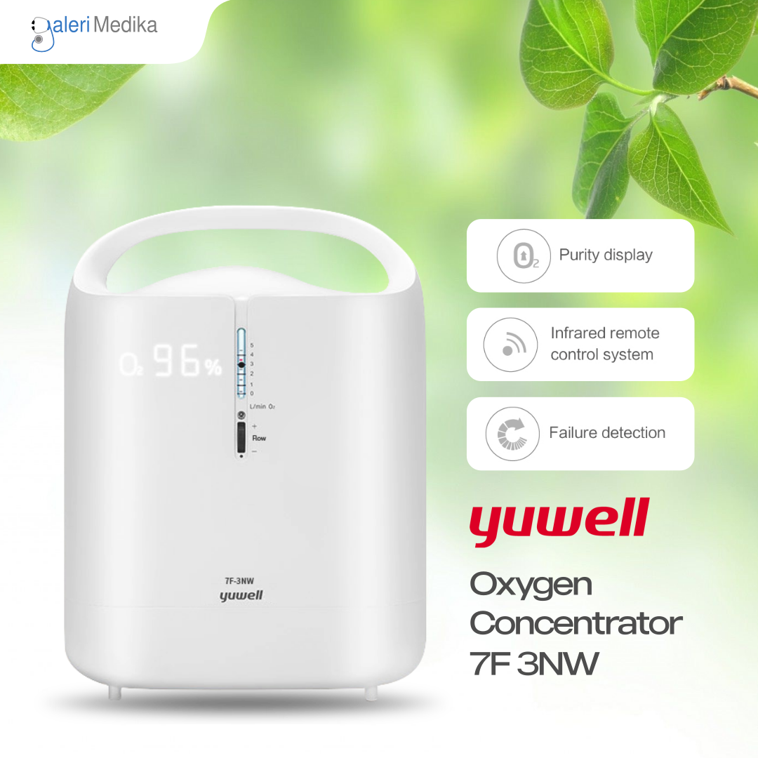 Oxygen Concentrator Yuwell 7F-3NW Mesin Penghasil Oksigen