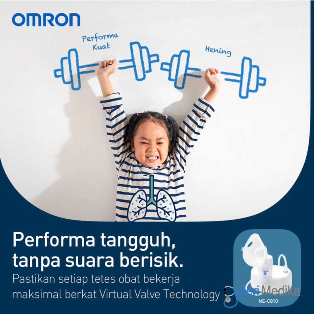 Nebulizer Compressor Portable Omron NE-C810