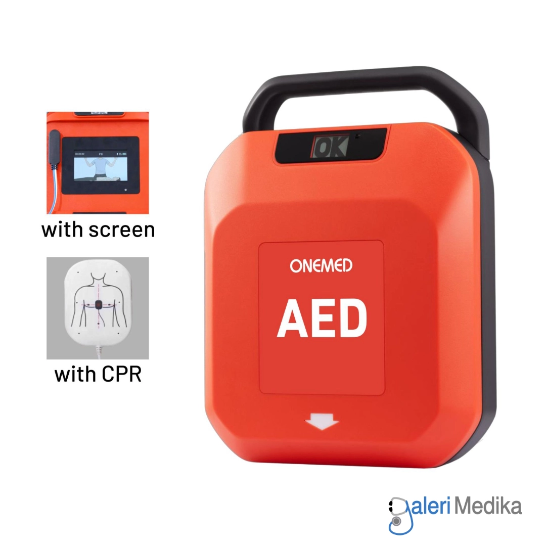 Onemed AED Defibrillator OneHeart B8 Full Auto with Screen & CPR