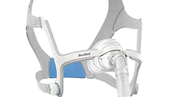 CPAP-Maske Für Airfit N20 N30i F30 F40 Vollgesichts-CPAP-Masken Silikon-Weich Di - Foto 8