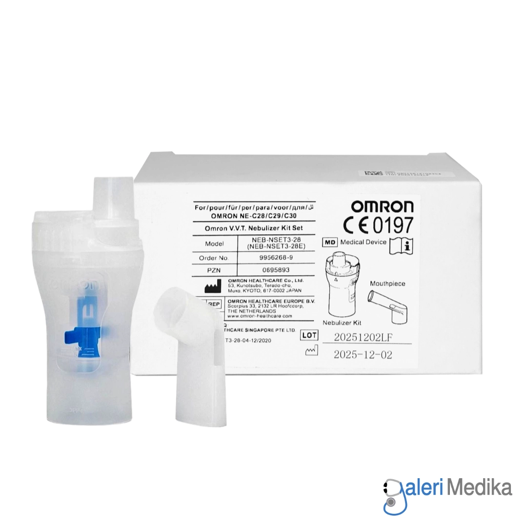 Nebulizer Kit Set Omron NE C28 / NE C29 / NE C30 Nebulizer Kit Set Omron NE C28 / NE C29 / NE C30