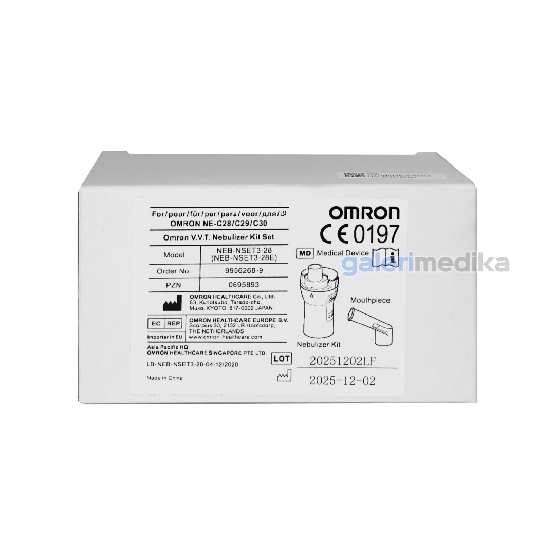 Nebulizer Kit Set Omron NE C28 / NE C29 / NE C30 Nebulizer Kit Set Omron NE C28 / NE C29 / NE C30