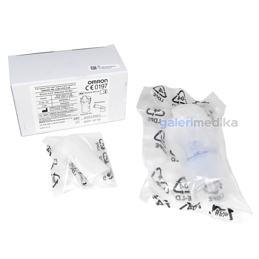 Nebulizer Kit Set Omron NE C28 / NE C29 / NE C30 Nebulizer Kit Set Omron NE C28 / NE C29 / NE C30