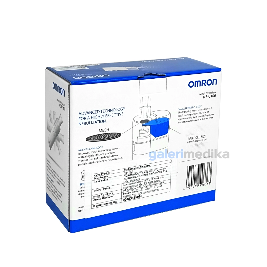 Portable Mesh Nebulizer Omron NE-U100 Made in Japan Portable Mesh Nebulizer Omron NE-U100 Made in Japan