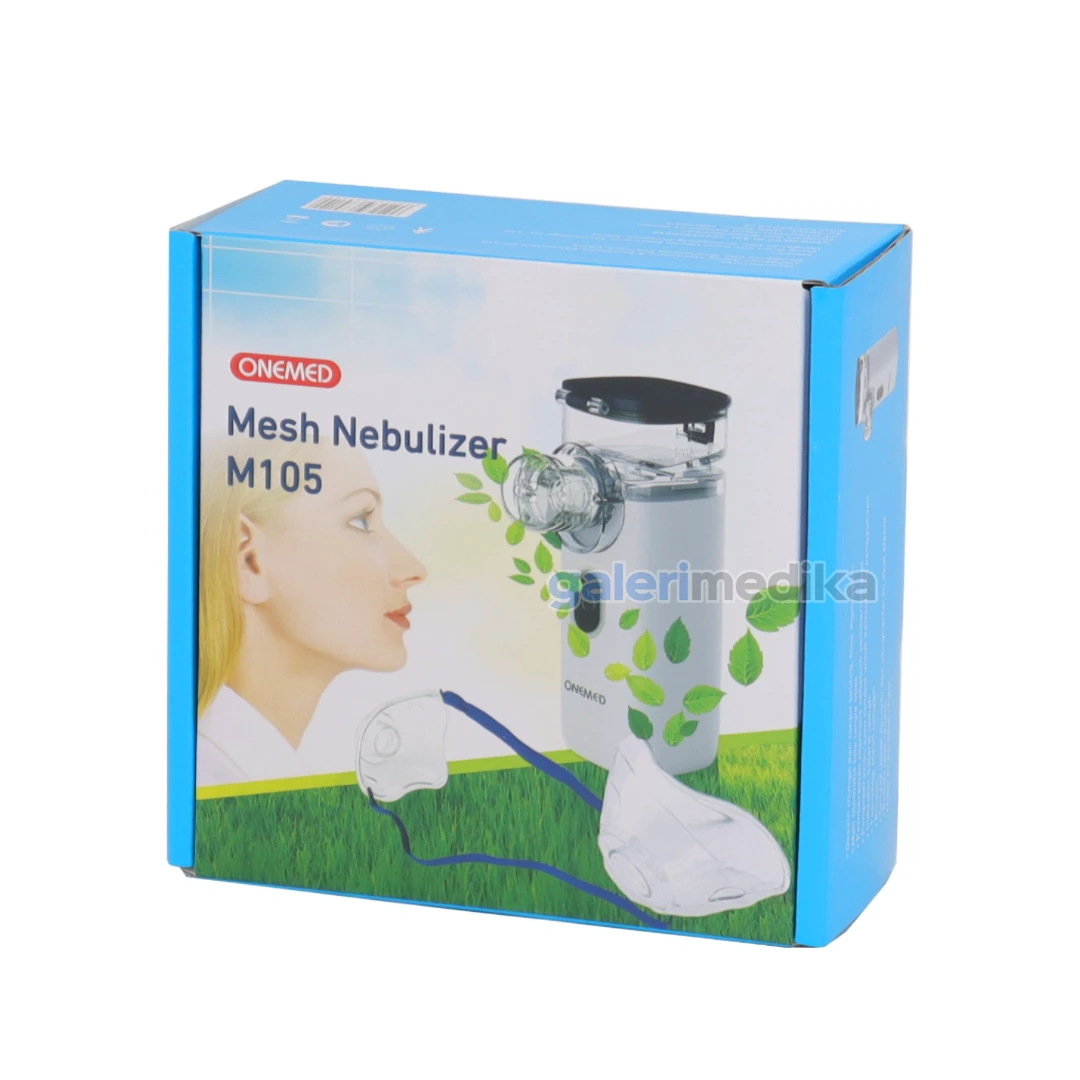 Nebulizer Mesh Onemed M105 PORTABLE Alat Terapi Uap Nebulizer Mesh Onemed M105 PORTABLE Alat Terapi Uap