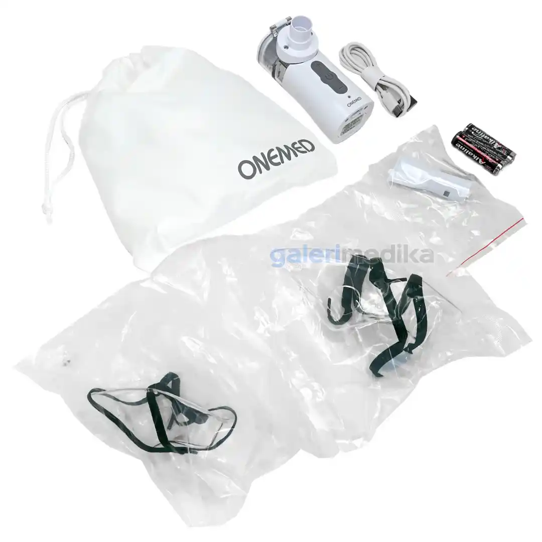 Nebulizer Mesh Onemed M108 PORTABLE Alat Terapi Uap Nebulizer Mesh Onemed M108 PORTABLE Alat Terapi Uap