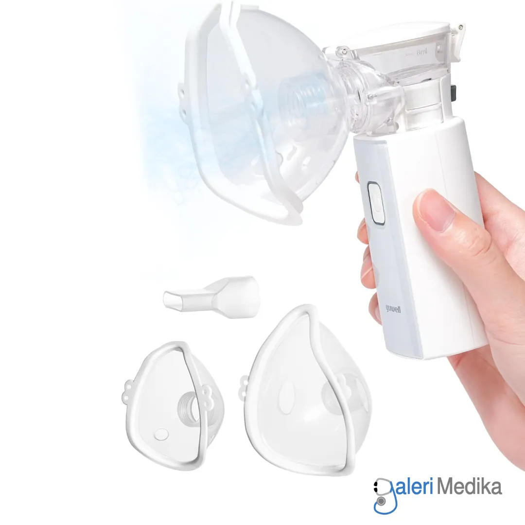 Yuwell M103 Mesh Nebulizer Alat Terapi Uap Portable Ultra Lightweight