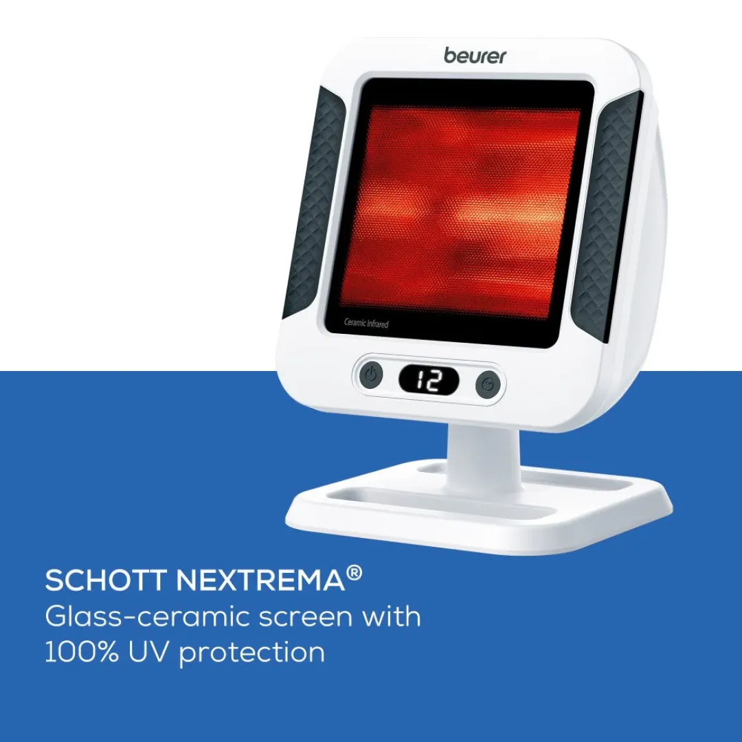 Lampu Infrared Beurer IL60 300W + Timer Glass-Ceramic UV protection