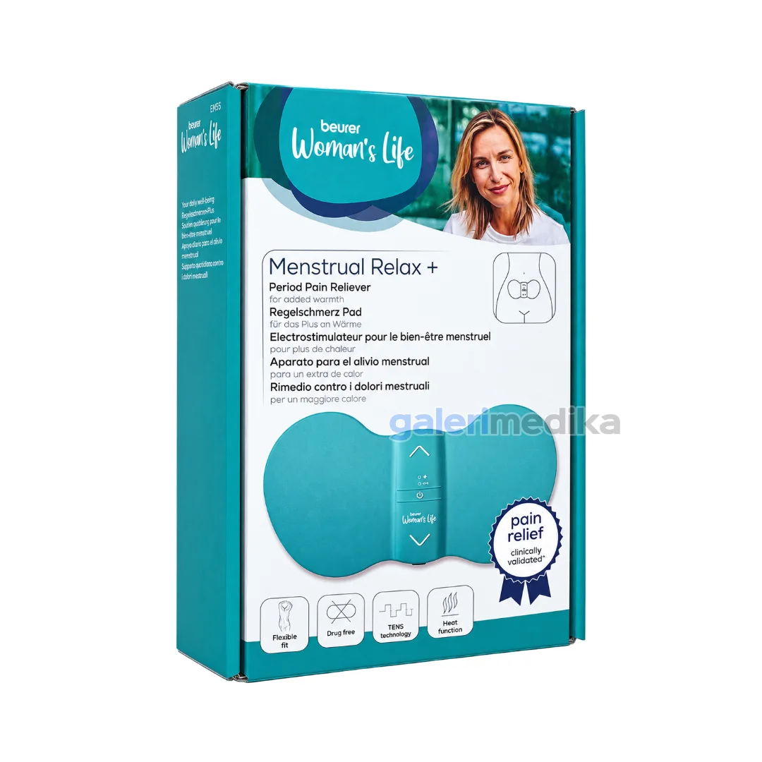 BEURER Sabuk Pijat Penghangat Menstruasi Pereda Nyeri Haid Menstrual RELAX+ Pain Relief EM55 BEURER Sabuk Pijat Penghangat Menstruasi Pereda Nyeri Haid Menstrual RELAX+ Pain Relief EM55