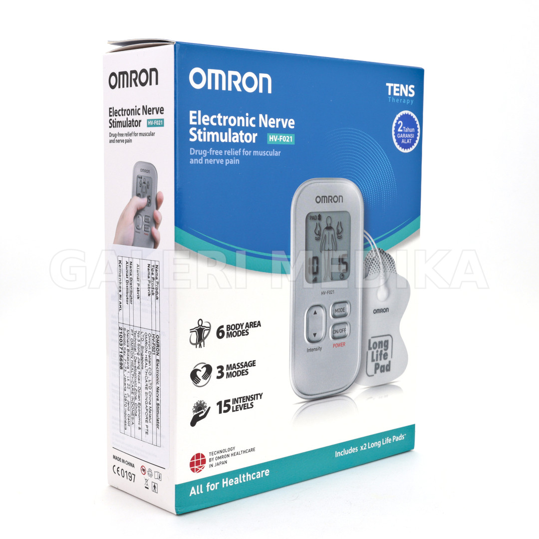 Omron HV-F021 - Electronic Pulse Massager - Pijat Elektrik