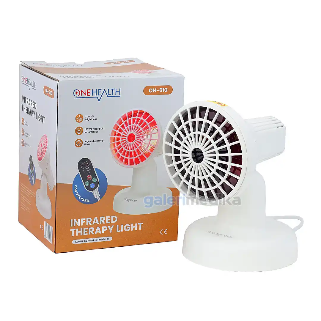 Lampu Infrared OneHealth OH-610 150 Watt + Timer & Remote Control Lampu Infrared OneHealth OH-610 150 Watt + Timer & Remote Control