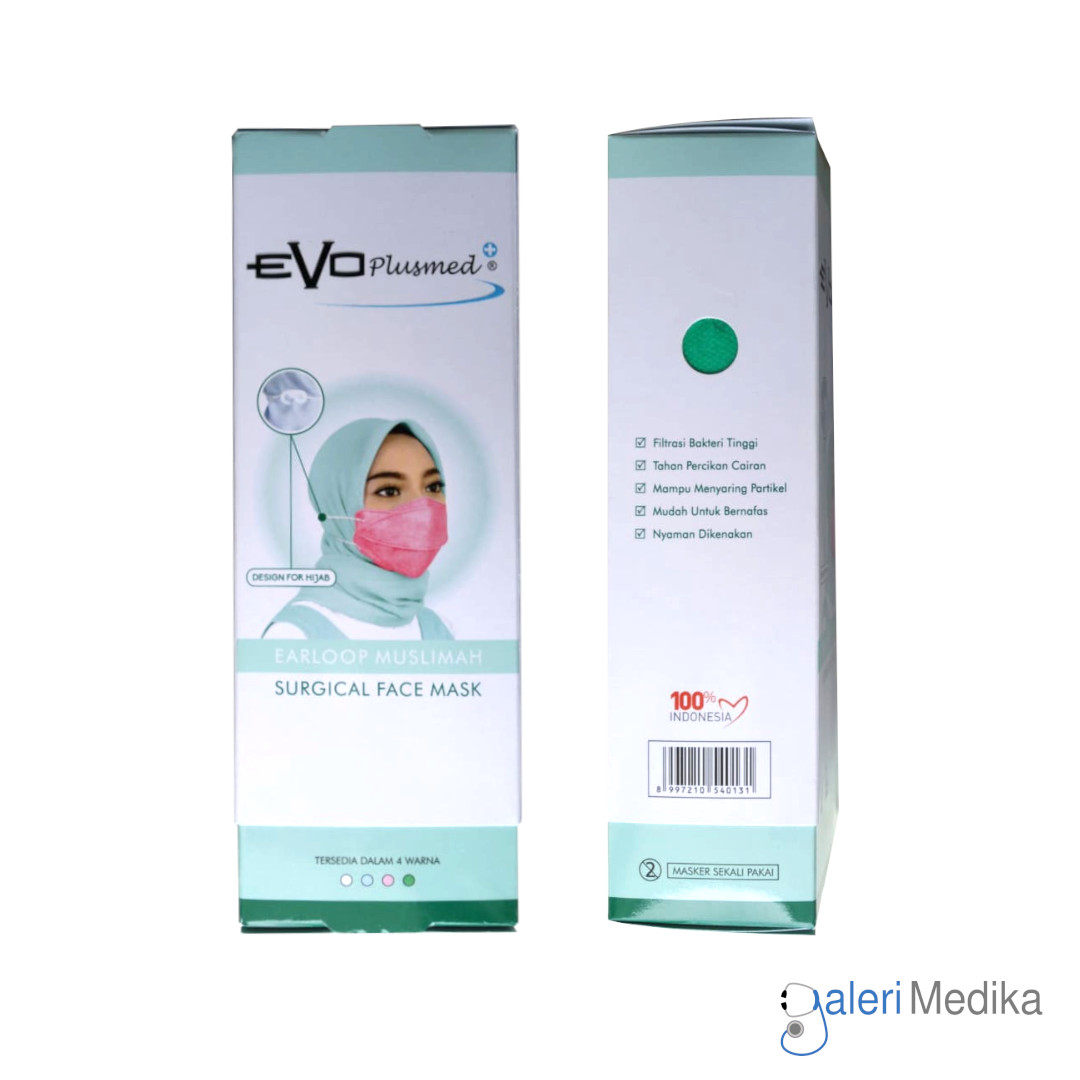 Masker Hijab Evo Plusmed isi 25 pcs