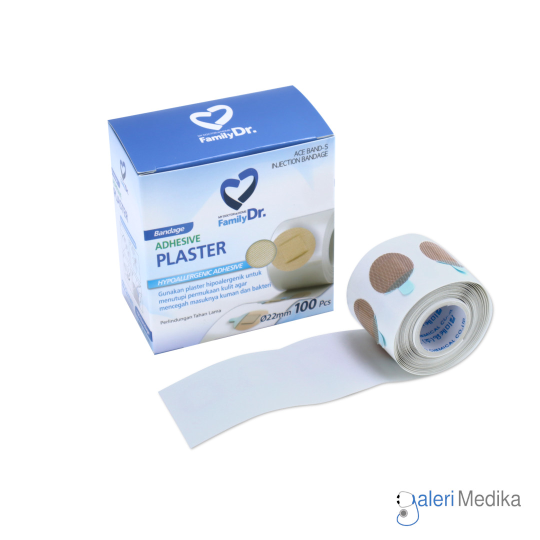 FamilyDr Plaster Bulat / Plester Injection Isi 100pcs