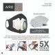 AIR8 Filter Mask - Refill Filter Masker Isi 10pcs