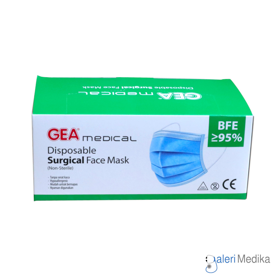 GEA Masker Medis Earloop Box Isi 50