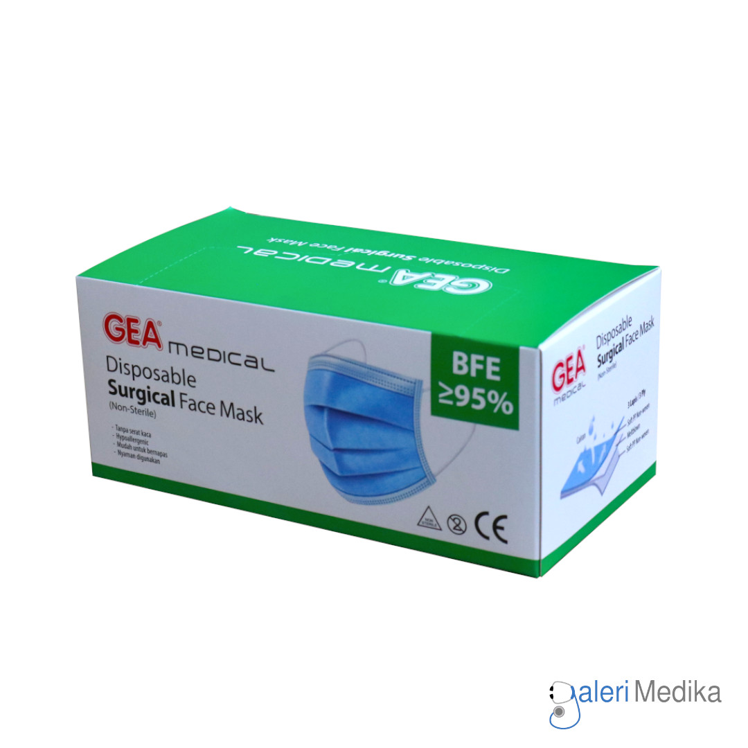 GEA Masker Medis Earloop Box Isi 50