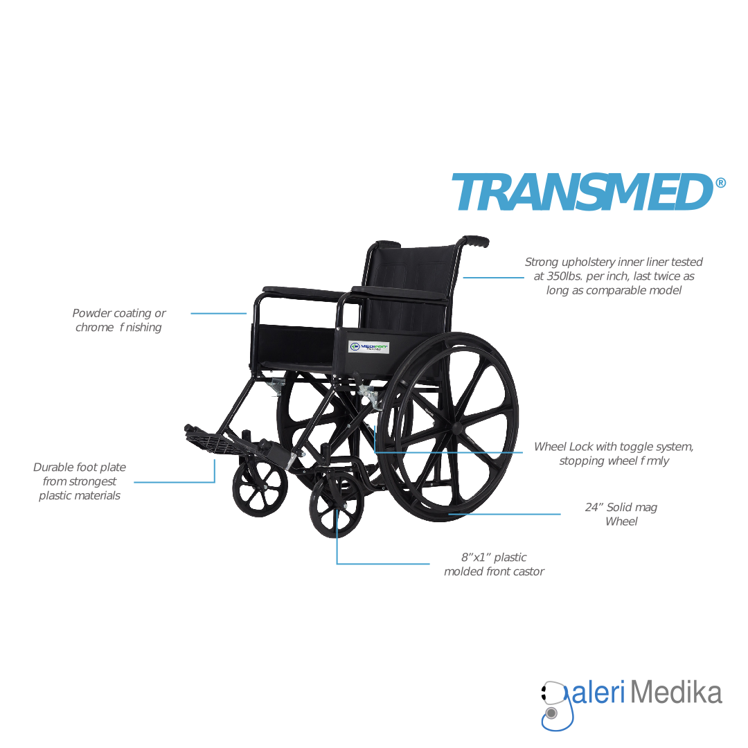 Kursi Roda Medipro Tipe Transmed