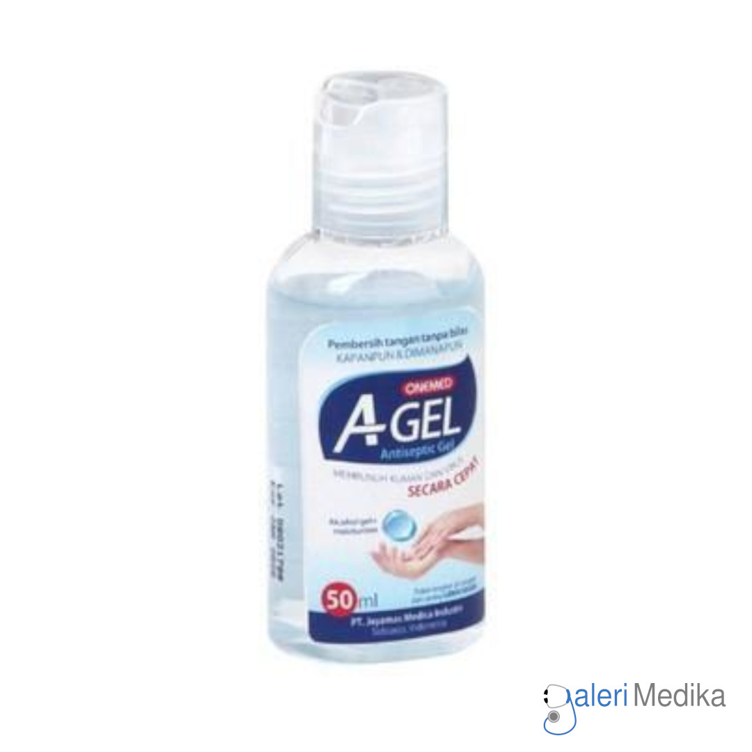 Hand Sanitizer A Gel Onemed Aseptic Gel 50 ml