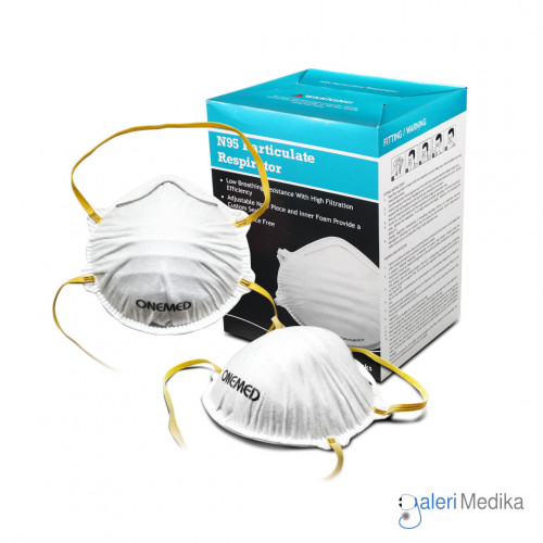 Onemed Masker N95 Box Isi 20 pcs Onemed Masker N95 Box Isi 20 pcs