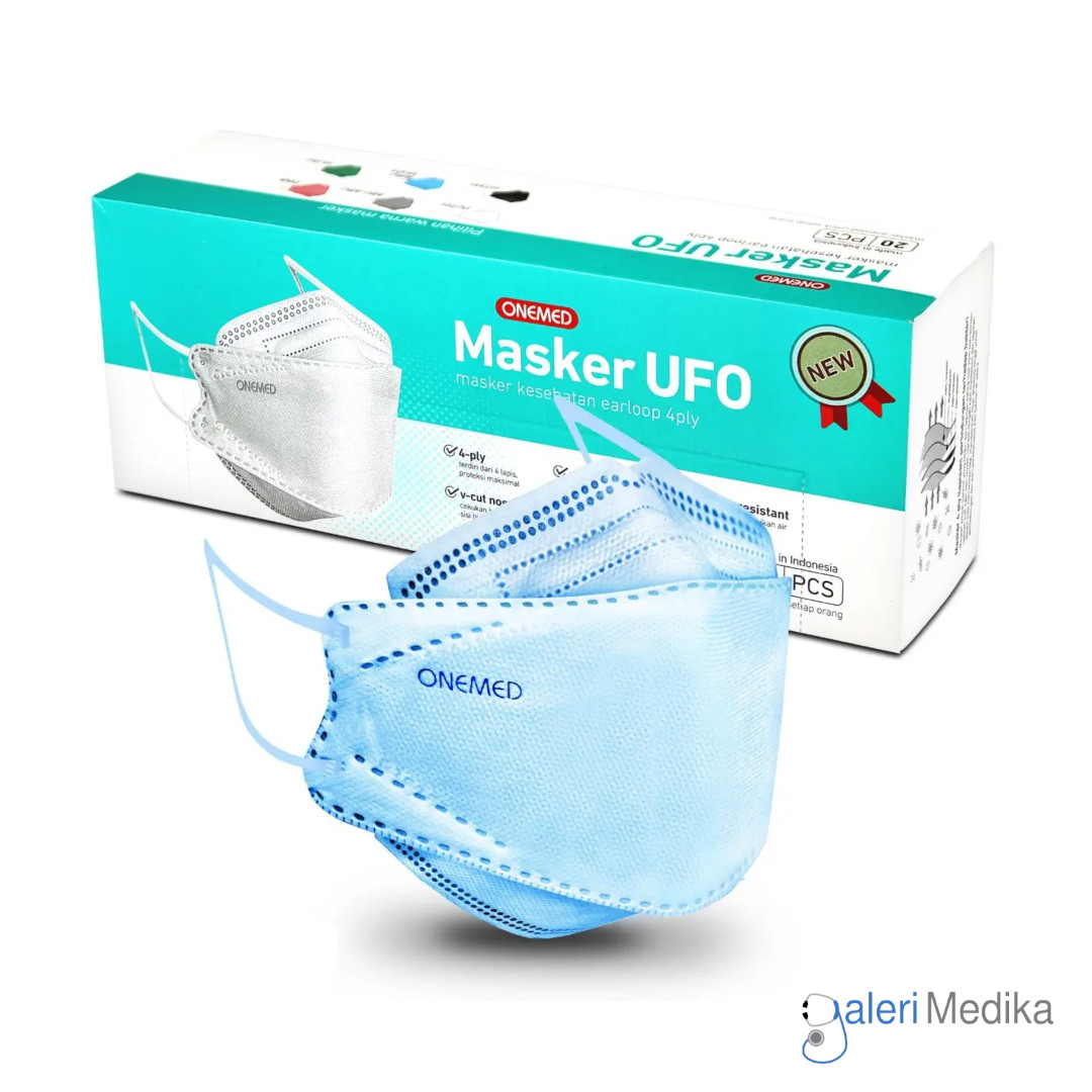 Onemed Masker UFO 4Ply Box Isi 20pcs