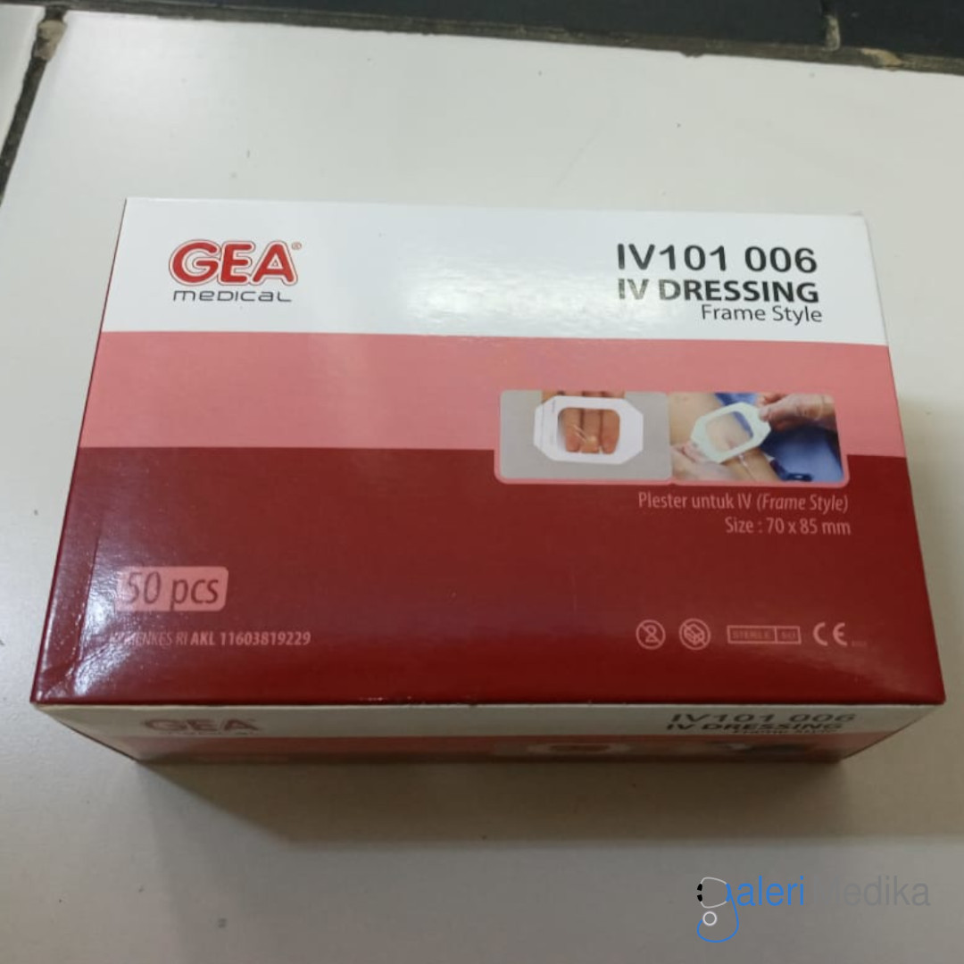 GEA IV Dressing Plester Pasca Operasi 70x85 mm - Frame Style