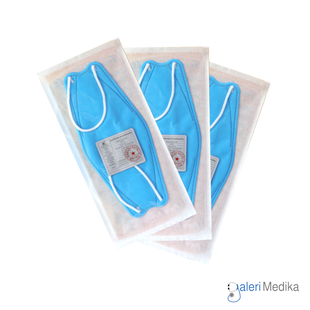 Masker Serenity Surgical Mask 4D Earloop Box isi 25