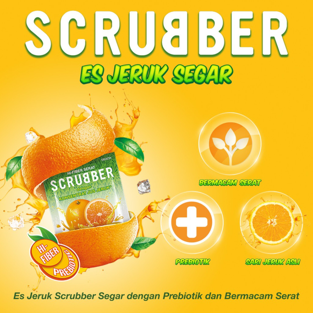 Vegeta Scrubber Isi 6 Sachet