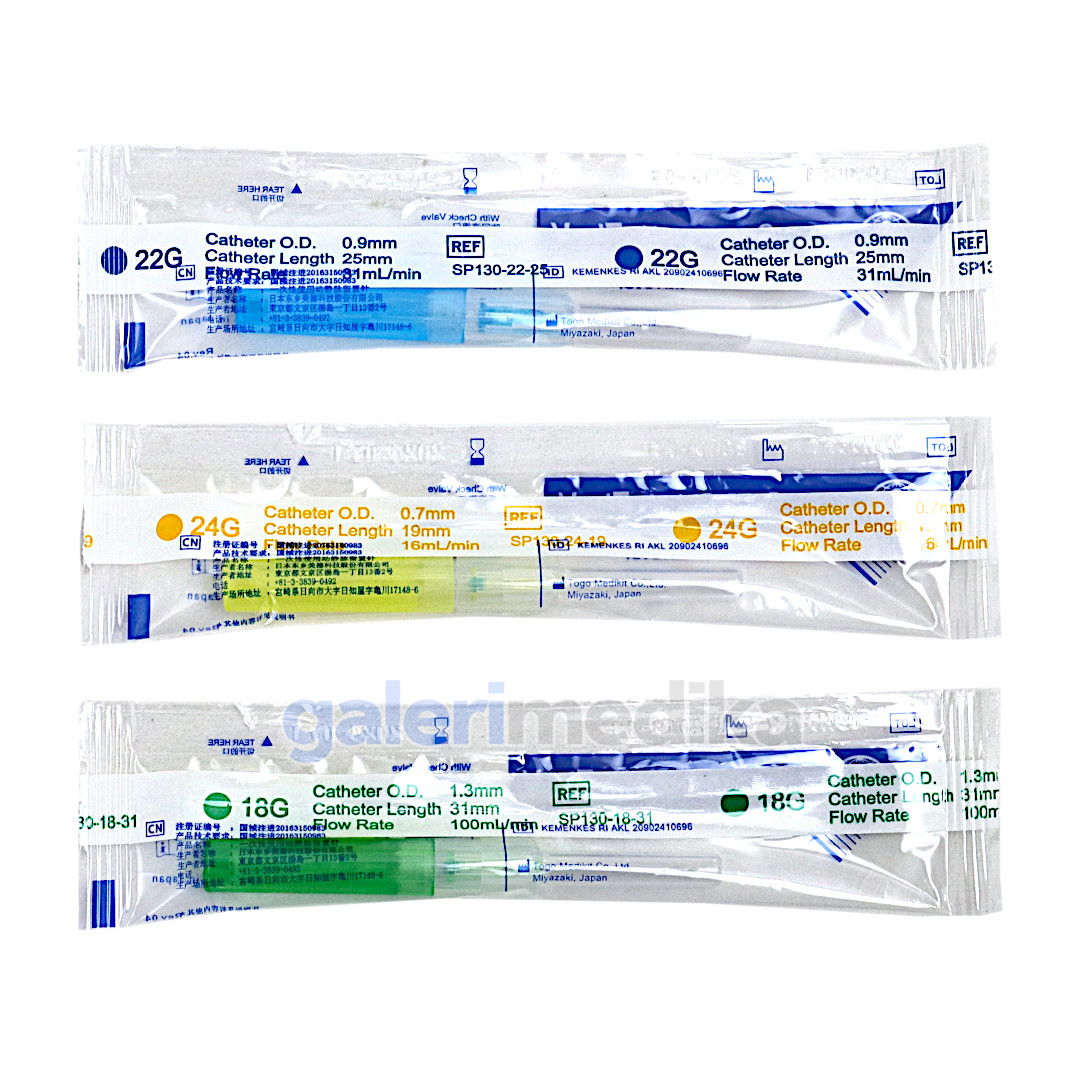 IV Catheter Medikit Supercath Ztu-V Kateter Intervena