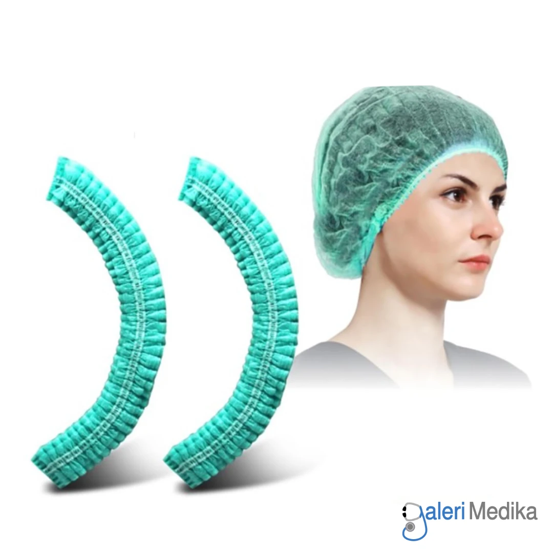 Nurse Caps OneHealth Penutup Kepala Isi 100pcs Nurse Caps OneHealth Penutup Kepala Isi 100pcs