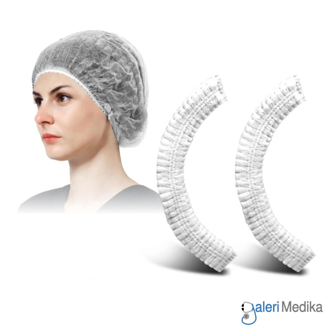 Nurse Caps OneHealth Penutup Kepala Isi 100pcs Nurse Caps OneHealth Penutup Kepala Isi 100pcs