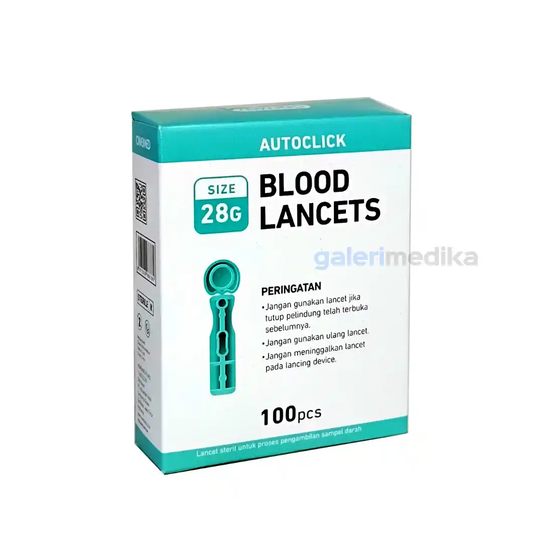 Blood Lancets 28G Onemed Isi 100pcs