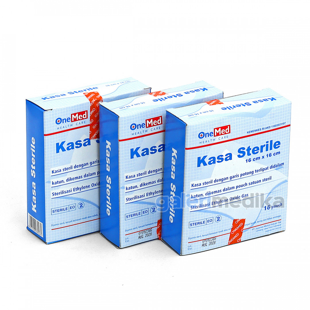 Onemed Kasa Sterile 16x16cm Isi 16 Pouch