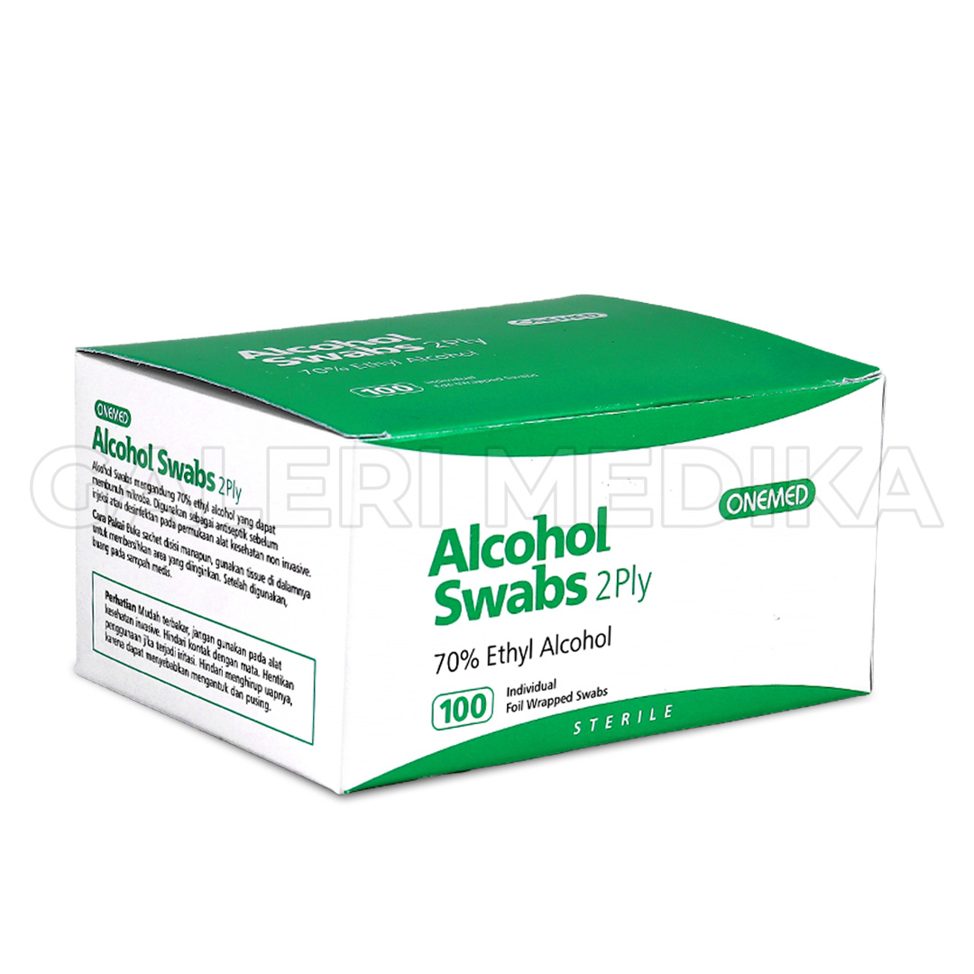 OneSwabs Onemed Alcohol Swabs 2ply