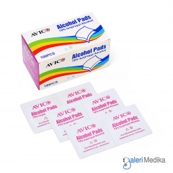 Alkohol Swab Avico - 1 Box isi 100 pcs Alkohol Swab Avico - 1 Box isi 100 pcs