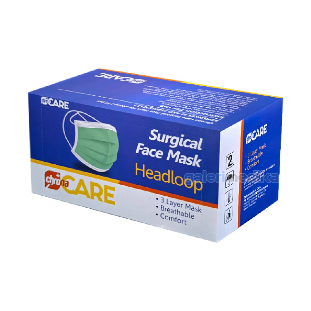 Chrona Care Masker Hijab 3 Ply isi 50 pcs
