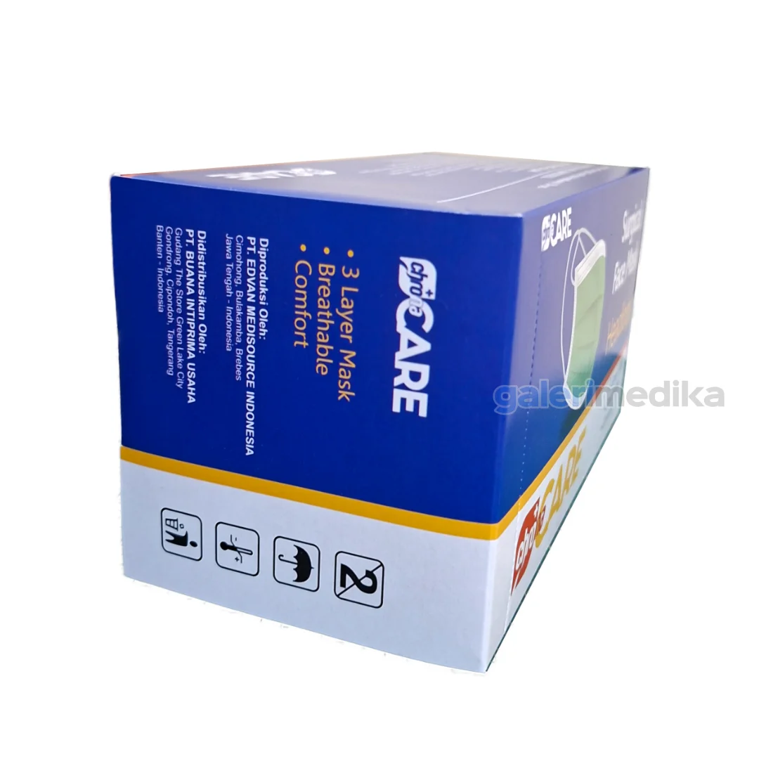 Chrona Care Masker Hijab 3 Ply isi 50 pcs