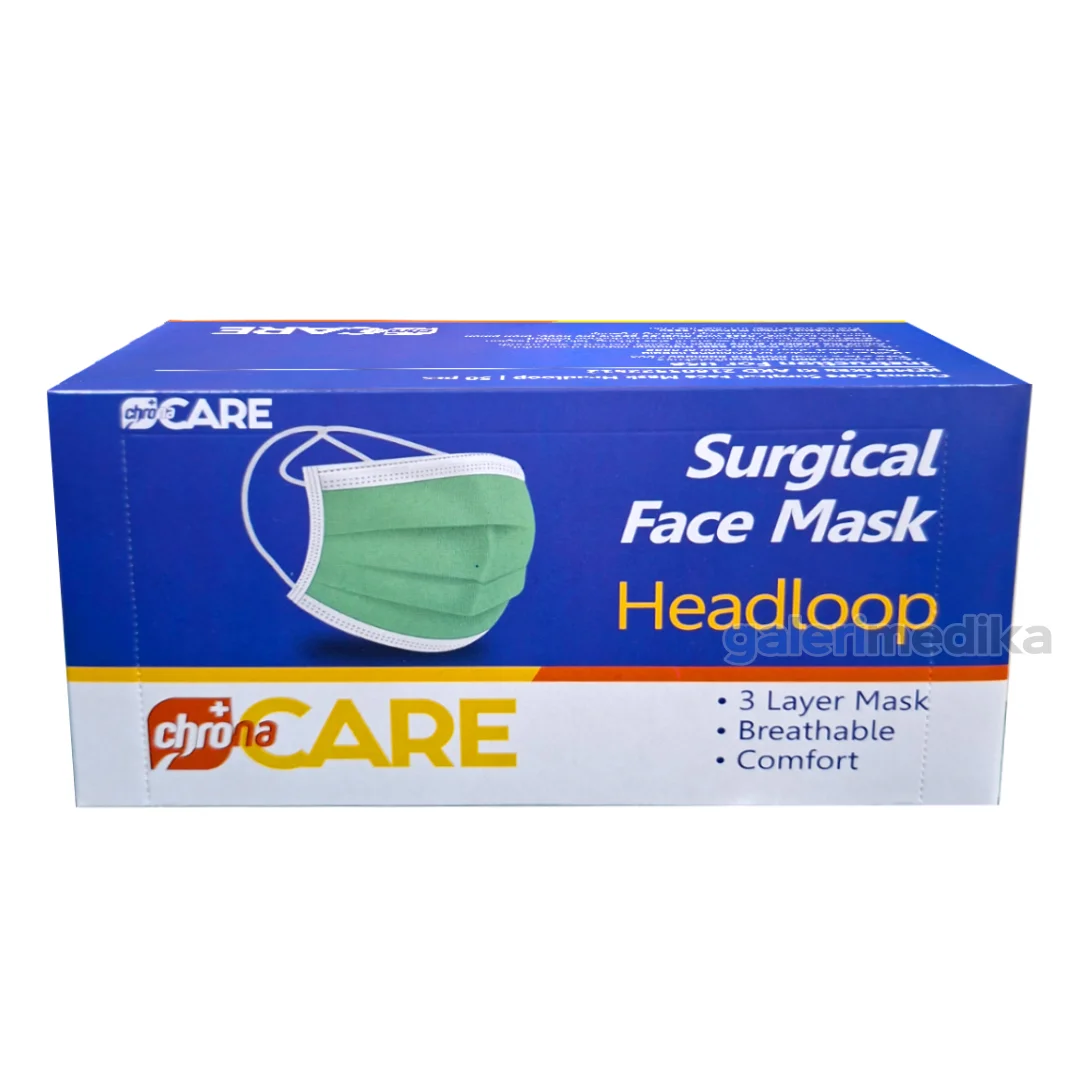 Chrona Care Masker Hijab 3 Ply isi 50 pcs