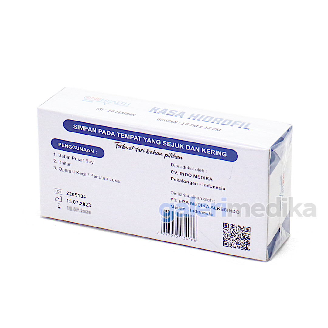 Onehealth Kasa Hidrofil 16x16cm Isi 16 Lembar