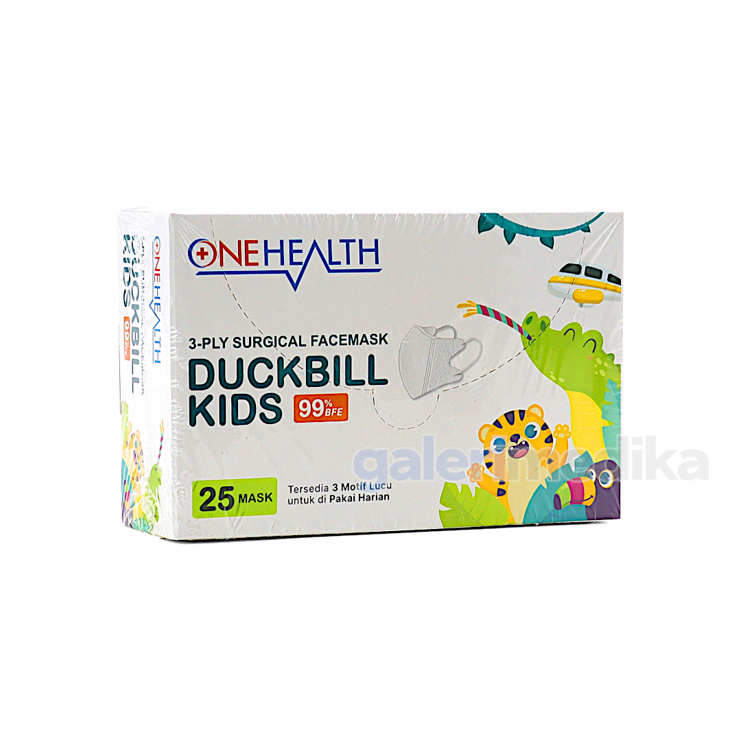 OneHealth Masker Duckbill Anak 3ply Isi 25pcs