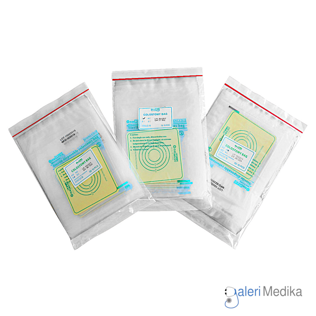 Kantong Kolostomi Onemed Disposable Colostomy Bag