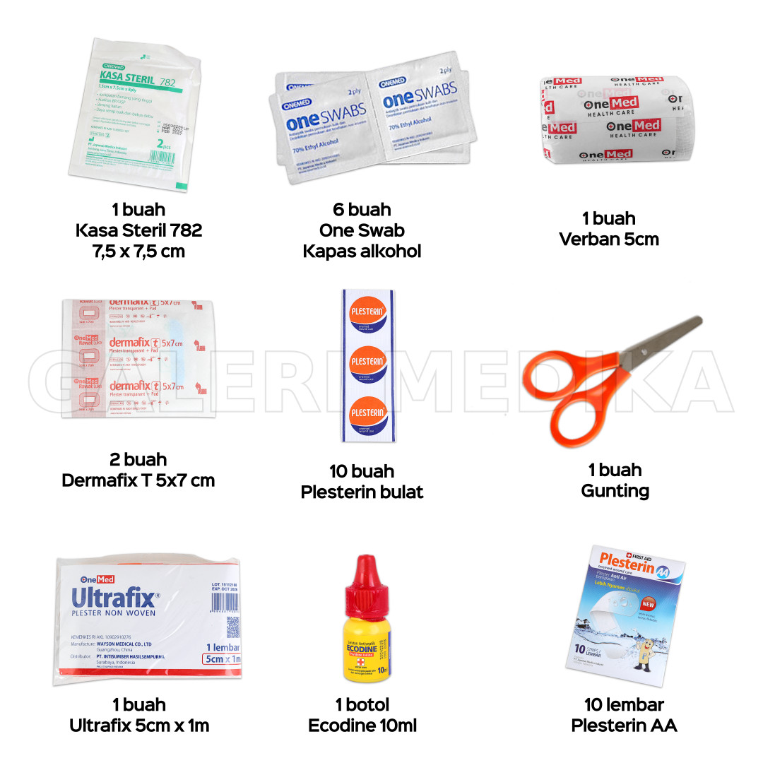 Onemed Dompet P3K First Aid Kit