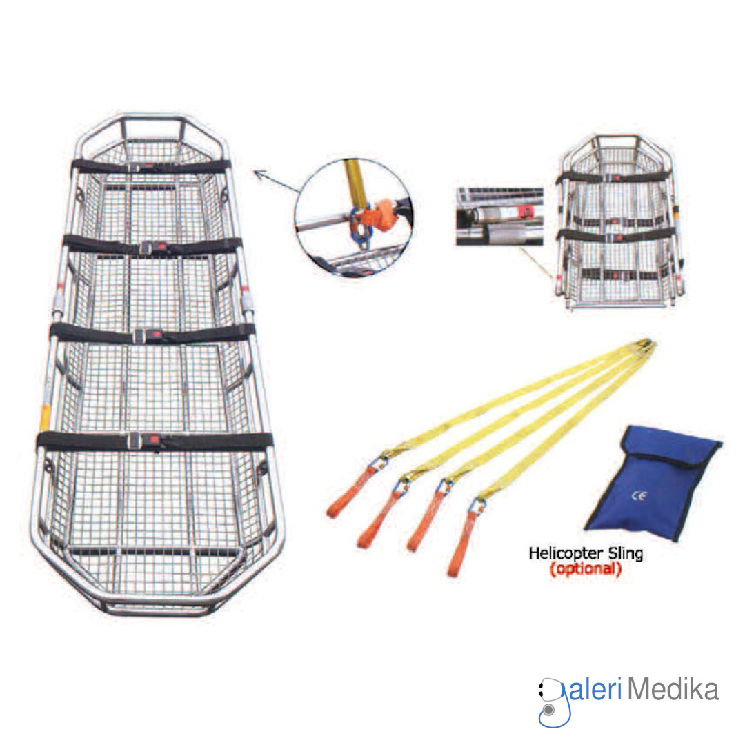 Tandu Darurat GEA YDC 8 B6 - Basket Stretcher Tandu Darurat GEA YDC 8 B6 - Basket Stretcher