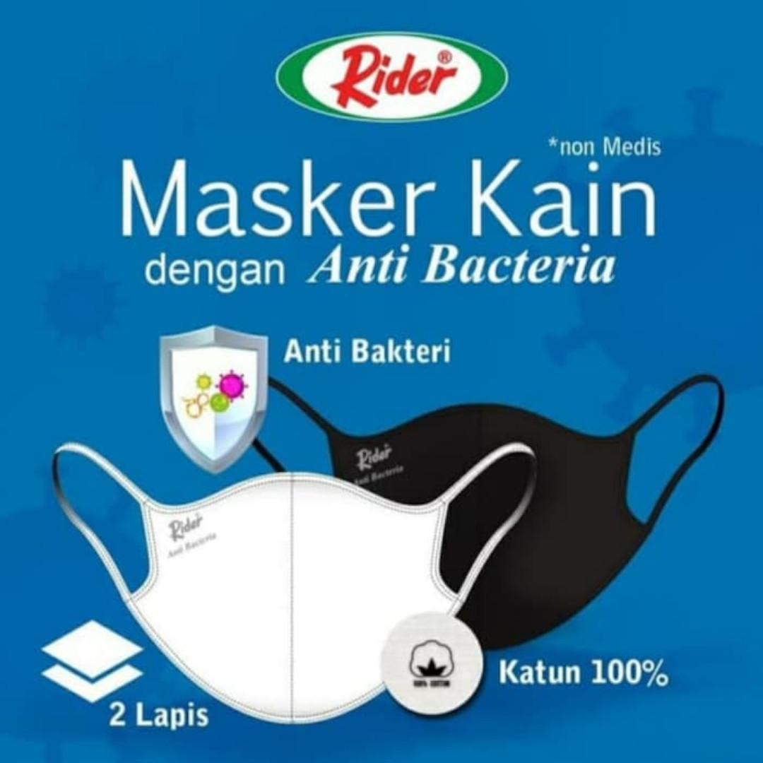 Masker Kain Rider Anti Bacteria