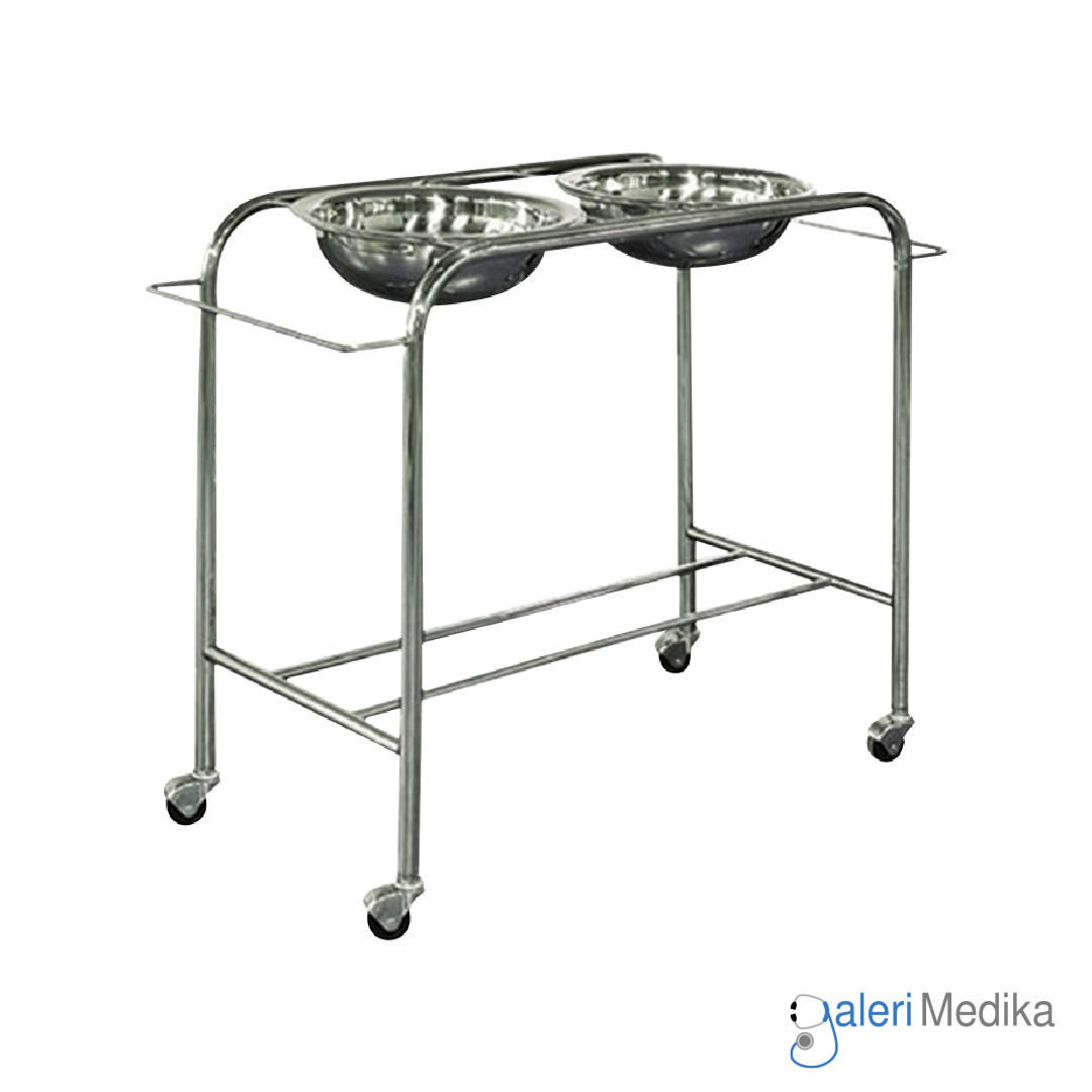 Stand Waskom / Double Bowl Stand – Medipro MED-BS022
